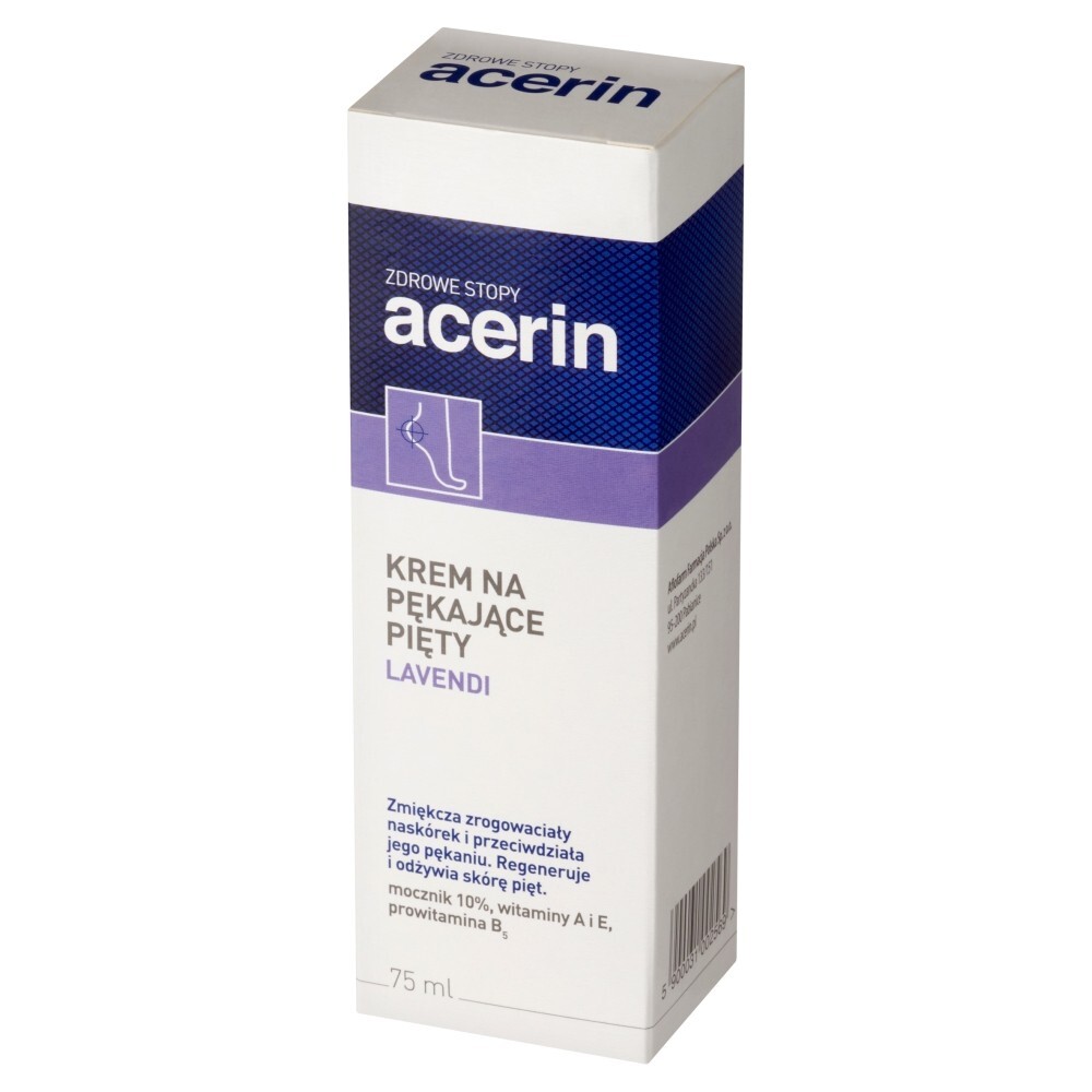 Acerin Lavendi, krem do stóp na pękające pięty, 75 ml