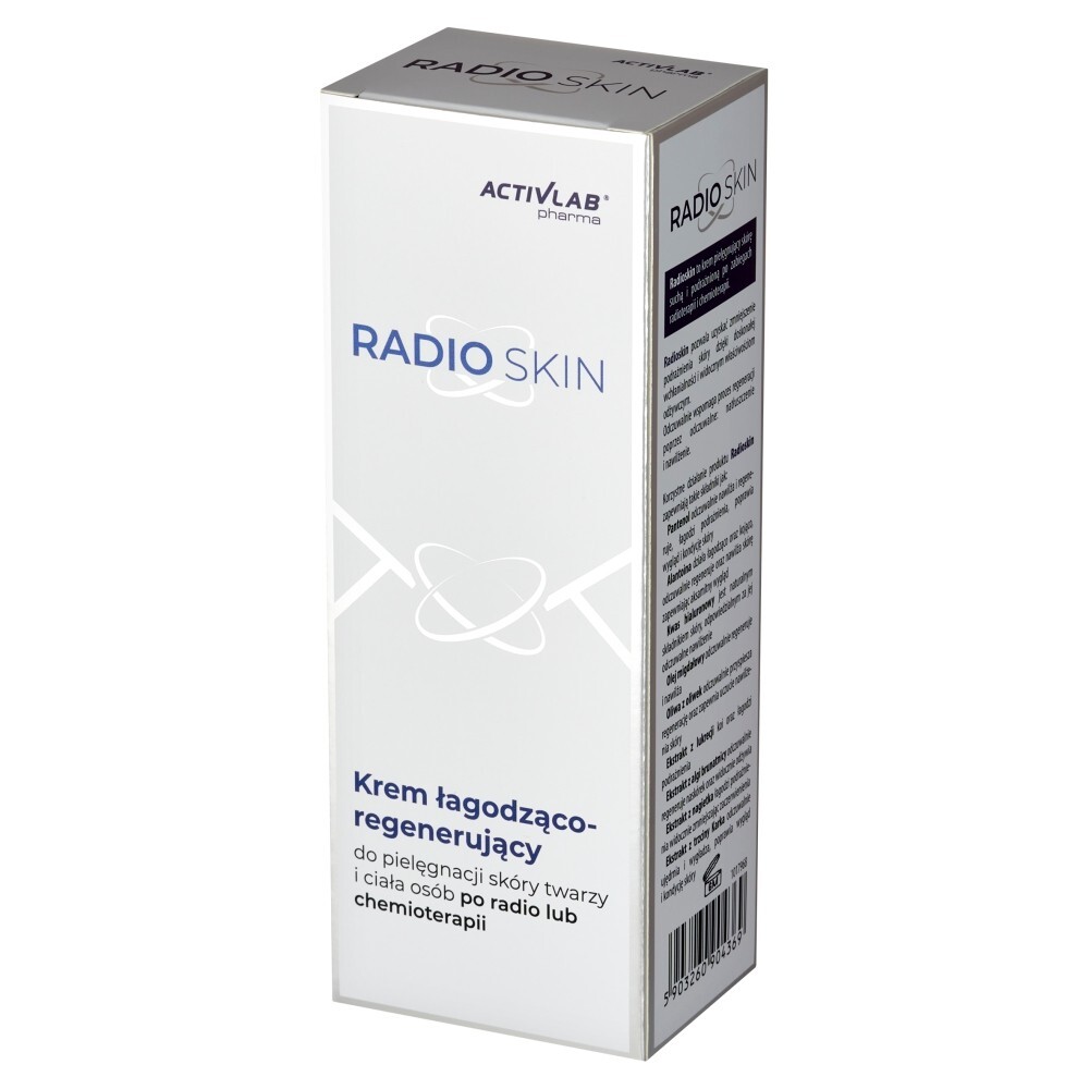 Activelab Pharma RadioSkin, krem łagodząco-regenerujący do twarzy i ciała, po radio- i chemioterapii, 150 ml