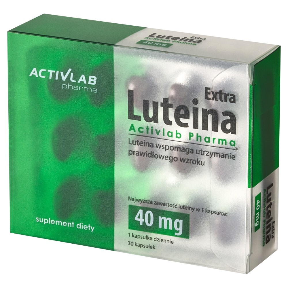 Activlab Pharma Luteina Extra, 30 kapsułek