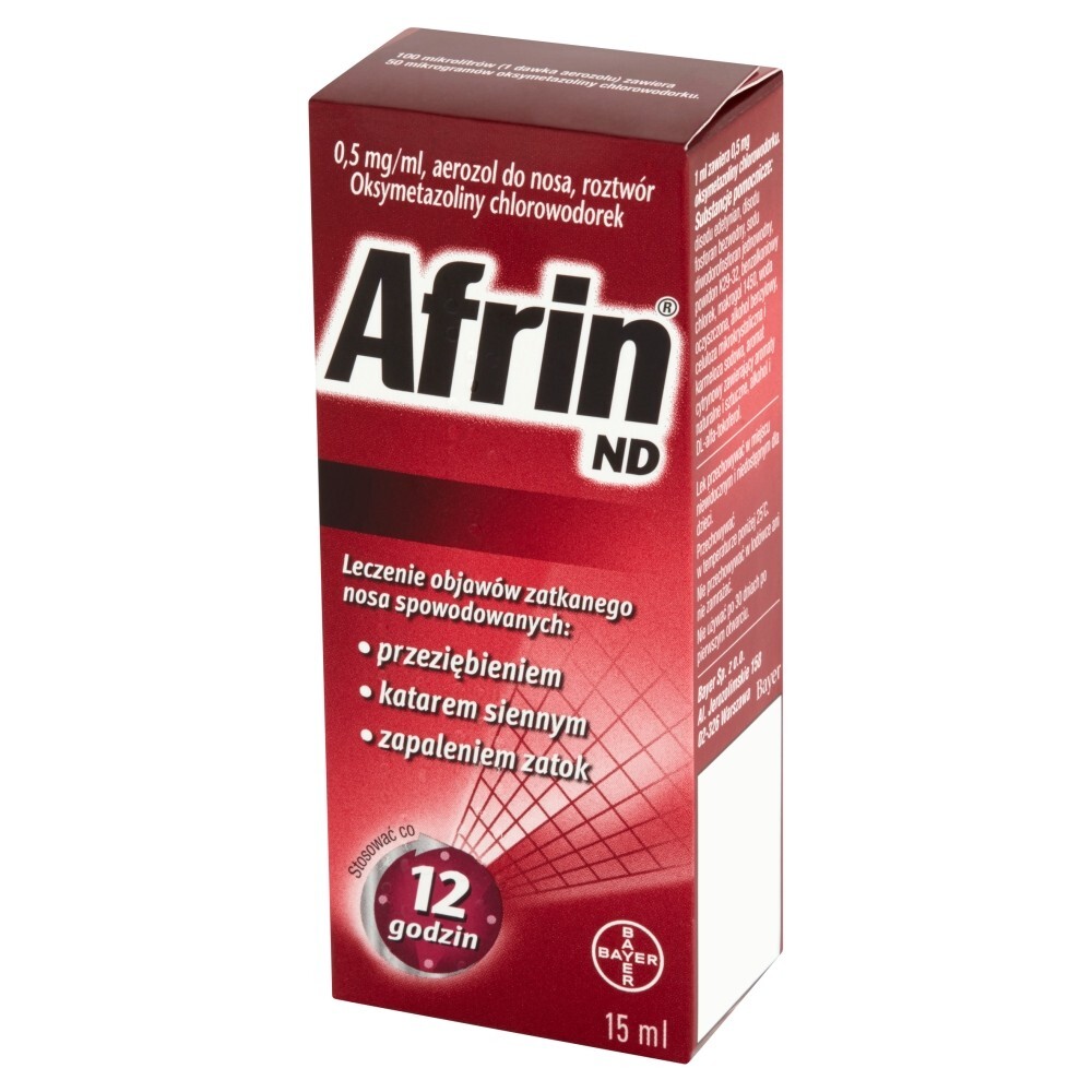 Afrin ND Aerozol do nosa 15 ml
