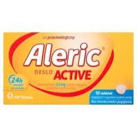 Aleric Deslo Active Lek przeciwalergiczny 10 tabletek