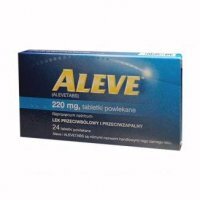 Aleve, 220 mg, tabletki powlekane, 24 tabletki
