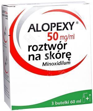 Alopexy roztw. na skórę x 3 but