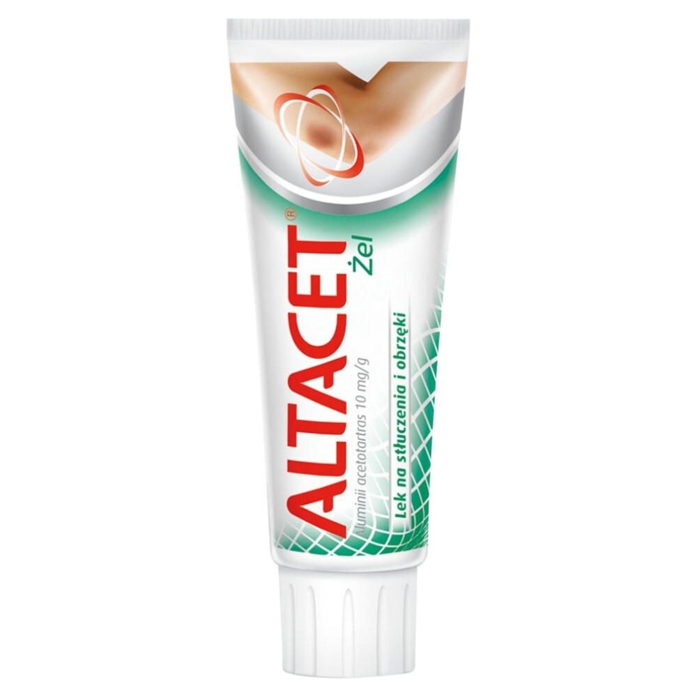 Altacet 10 mg/g Lek na stłuczenia i obrzęki 75 g