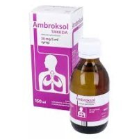 Ambroksol 30 mg/5 ml, syrop, smak bananowy, 150 ml