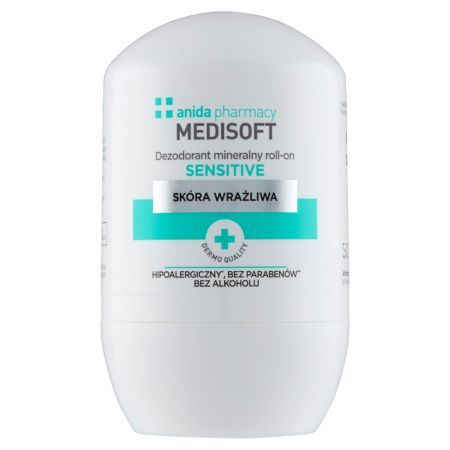 Anida Medisoft Sensitive Dezodorant mineralny roll-on 50 ml