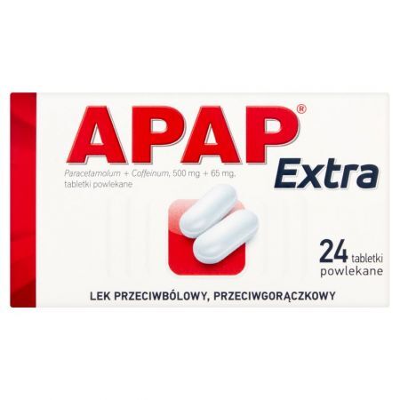 Apap Extra, 24 tabletki powlekane