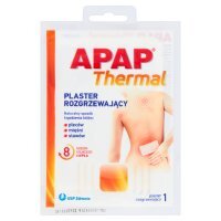 Apap Thermal, plaster rozgrzewający, 1 sztuka