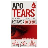 ApoTears Jałowy nawilżający roztwór do oczu 0,4% 10 ml