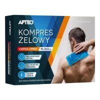 Apteo Kompres żelowy ciepło-zimno 26,5 x 1