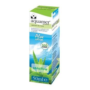 Aquamer Sensitive Aerozol do nosa x 50 ml