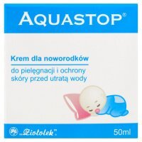 Aquastop Krem dla noworodków do pielęgnacji i ochrony skóry przed utratą wody 50 ml