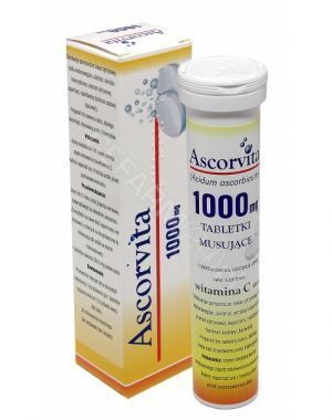Ascorvita 1000 mg x 10 tabl.mus.