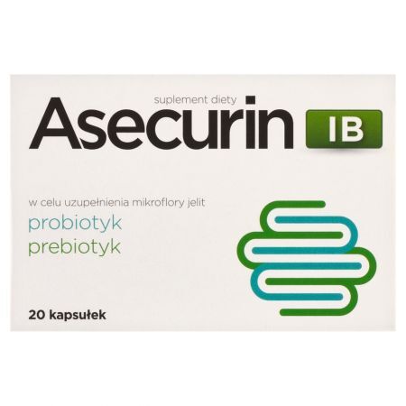 Asecurin IB Suplement diety 20 sztuk