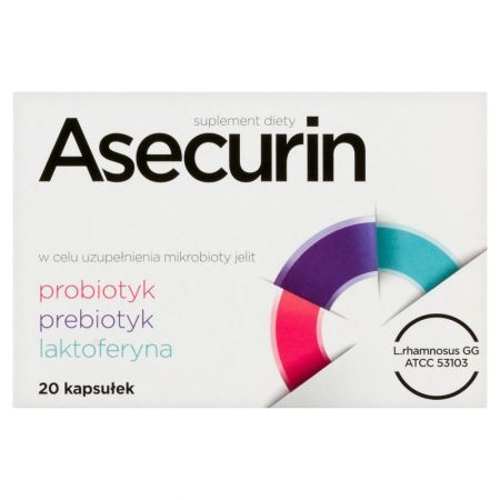 Asecurin Suplement diety 20 kapsułek