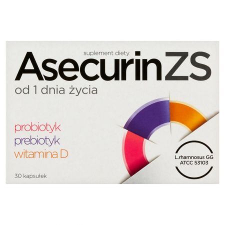 Asecurin ZS Suplement diety 30 kapsułek
