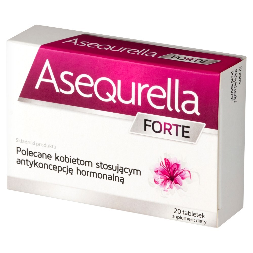 Asequrella Forte Suplement diety 20 sztuk
