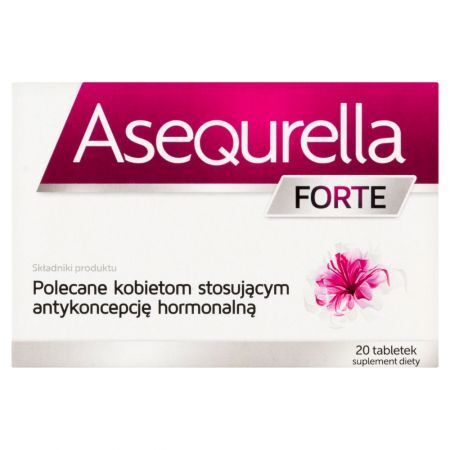 Asequrella Forte Suplement diety 20 sztuk