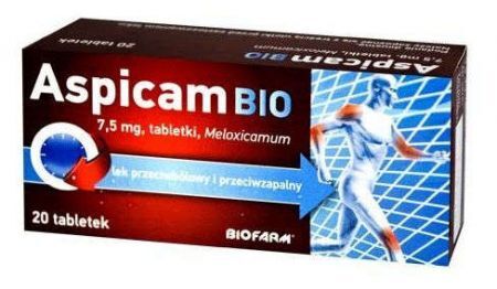 Aspicam Bio 7,5 mg x 20 tabl.