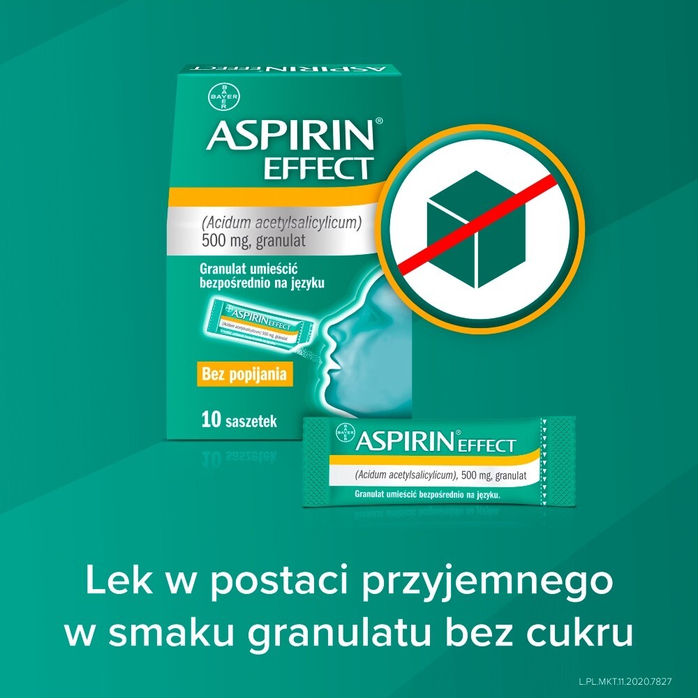 Aspirin Effect Granulat 10 torebek