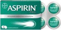 Aspirin Pro, 500 mg, tabletki powlekane, 8 tabletek