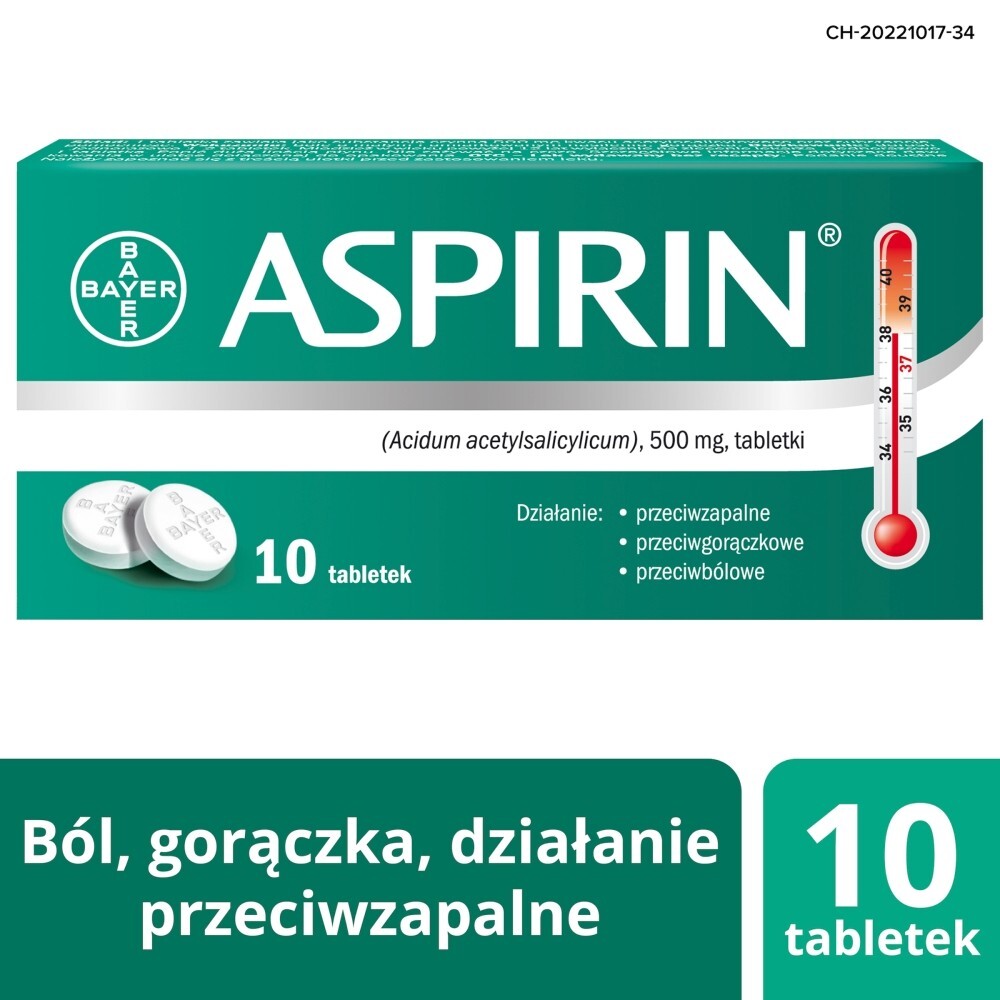 Aspirin Tabletki 10 tabletek