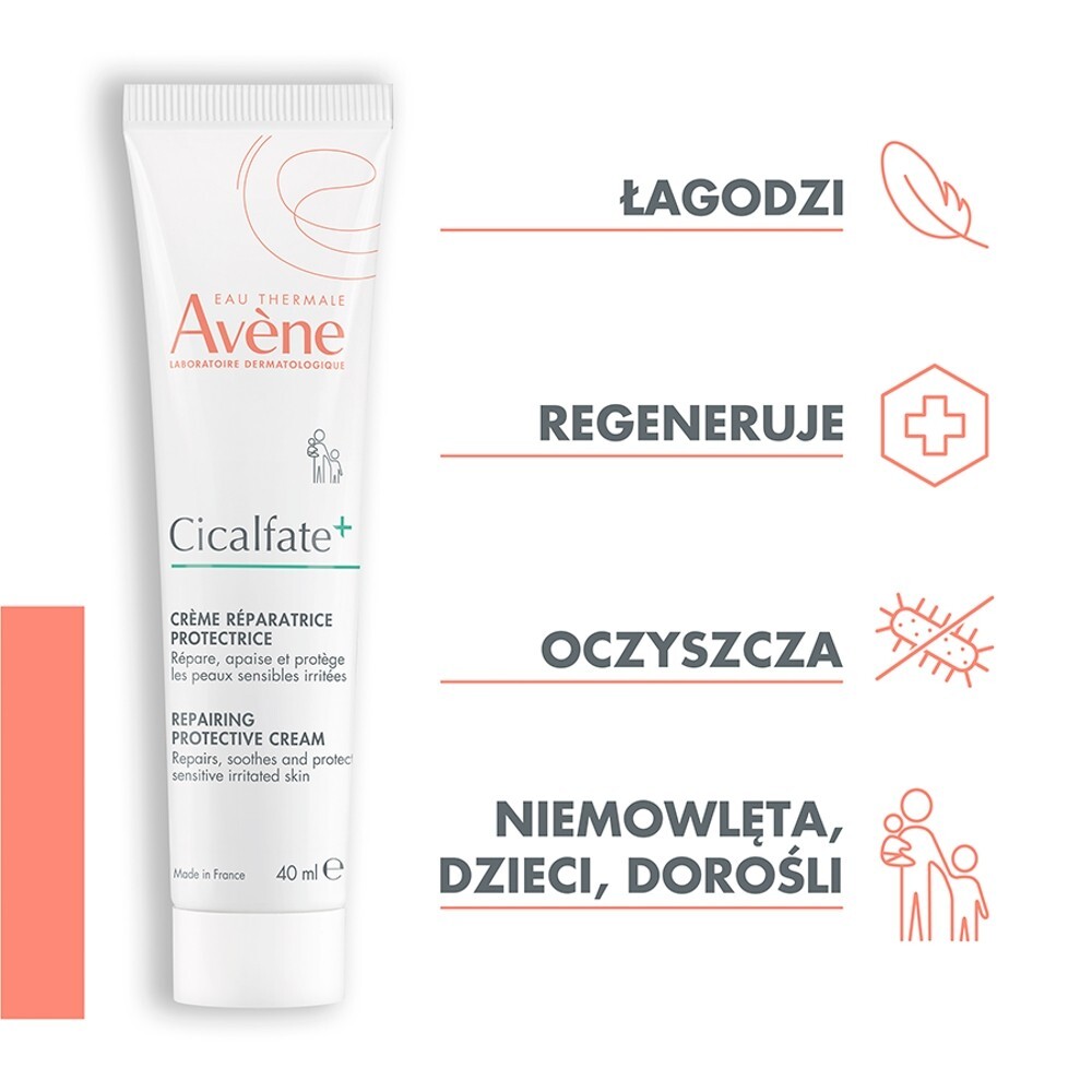 AVENE CICALFATE+ Krem regener 40 ml