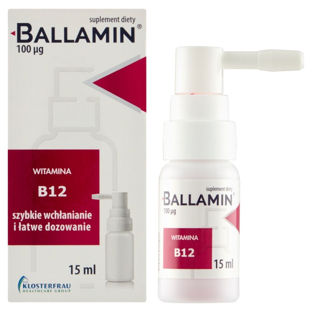 Ballamin spray do ust 15 ml