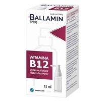 Ballamin - witamina B12, aerozol doustny, 15 ml