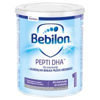 Bebilon pepti 1 DHA Żywność specjalnego przeznaczenia medycznego 400 g