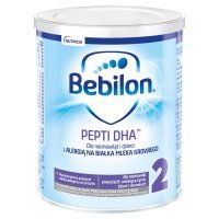 Bebilon pepti 2 DHA Żywność specjalnego przeznaczenia medycznego 400 g