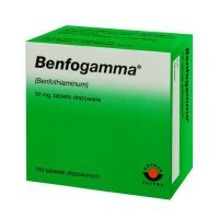 Benfogamma 0,05 g 100 drażetek
