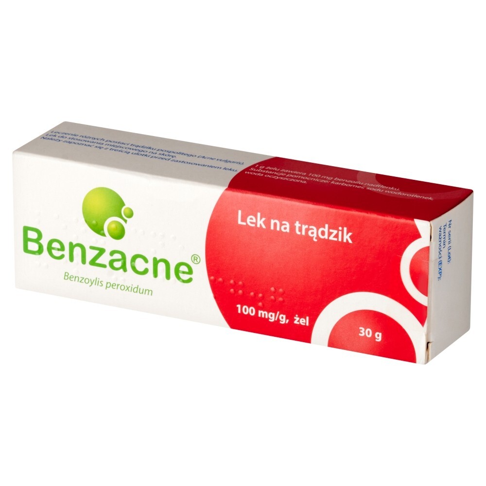 Benzacne 10% zel 30 g