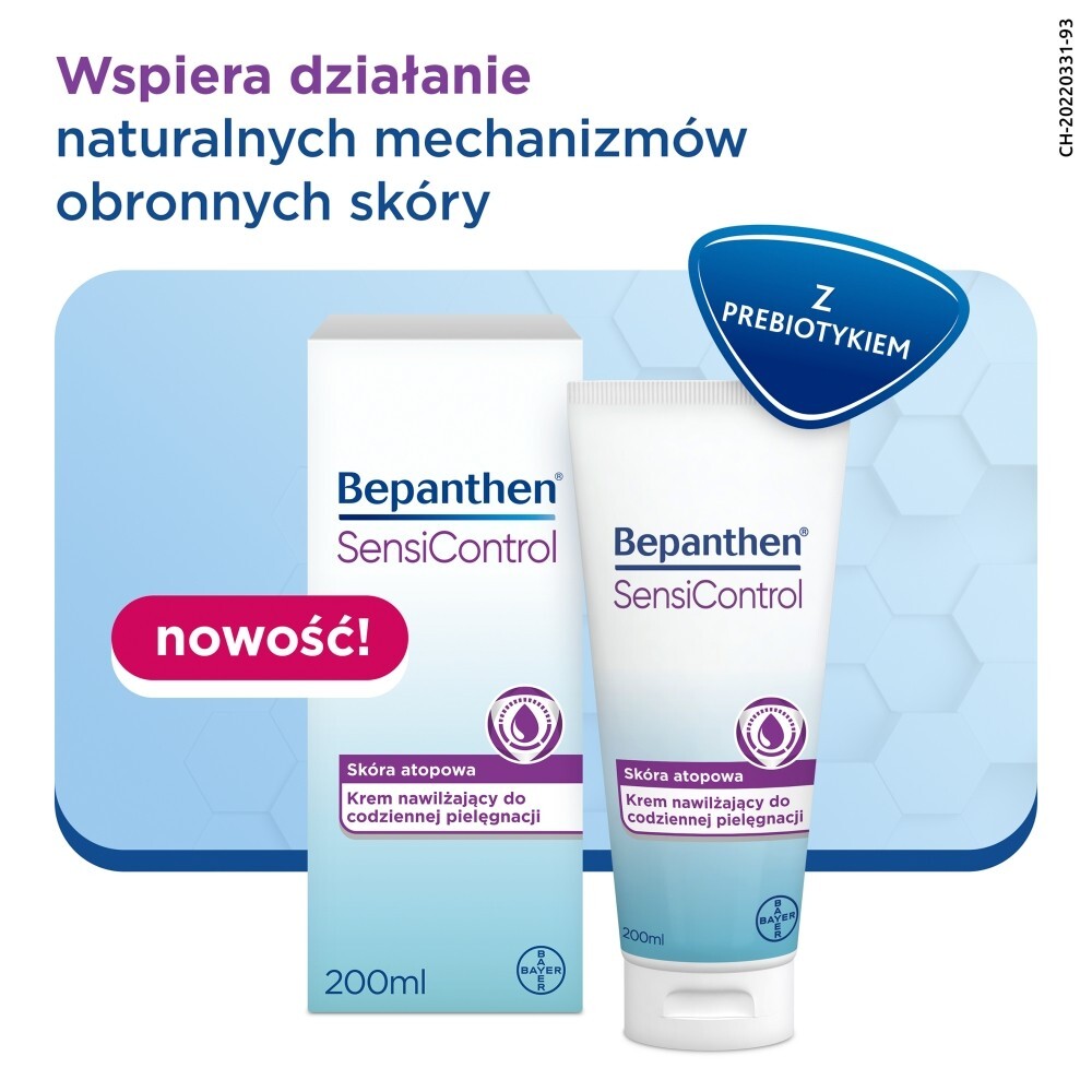 Bepanthen Sensicontrol krem 200 ml