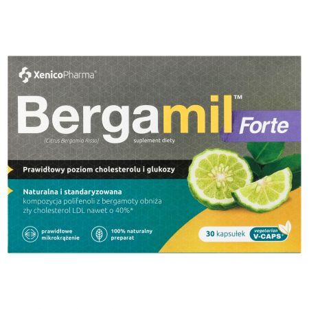 Bergamil Suplement diety forte 23,79 g (30 x 793 mg)