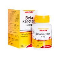 Beta-karoten 6 mg, 100 kapsułek