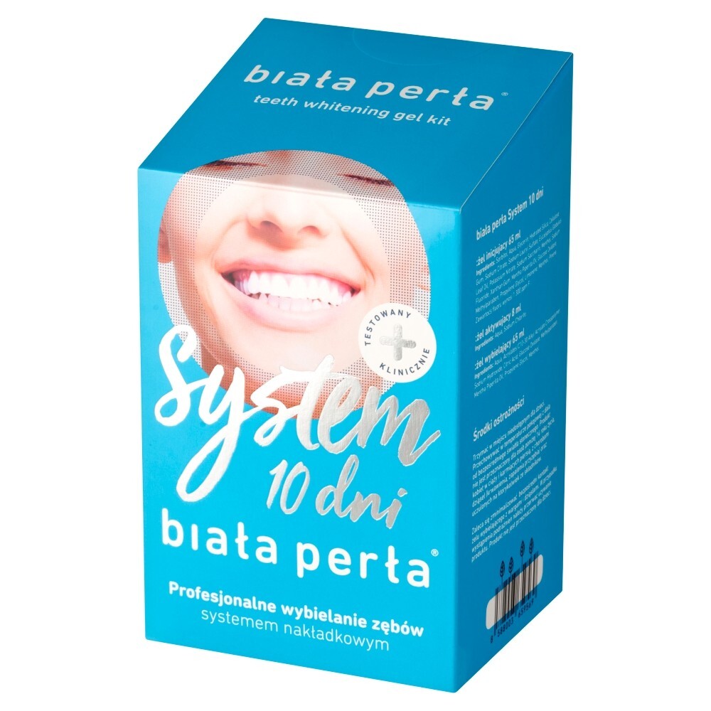 Biała Perła Kuracja wybielająca zęby system 10 dni