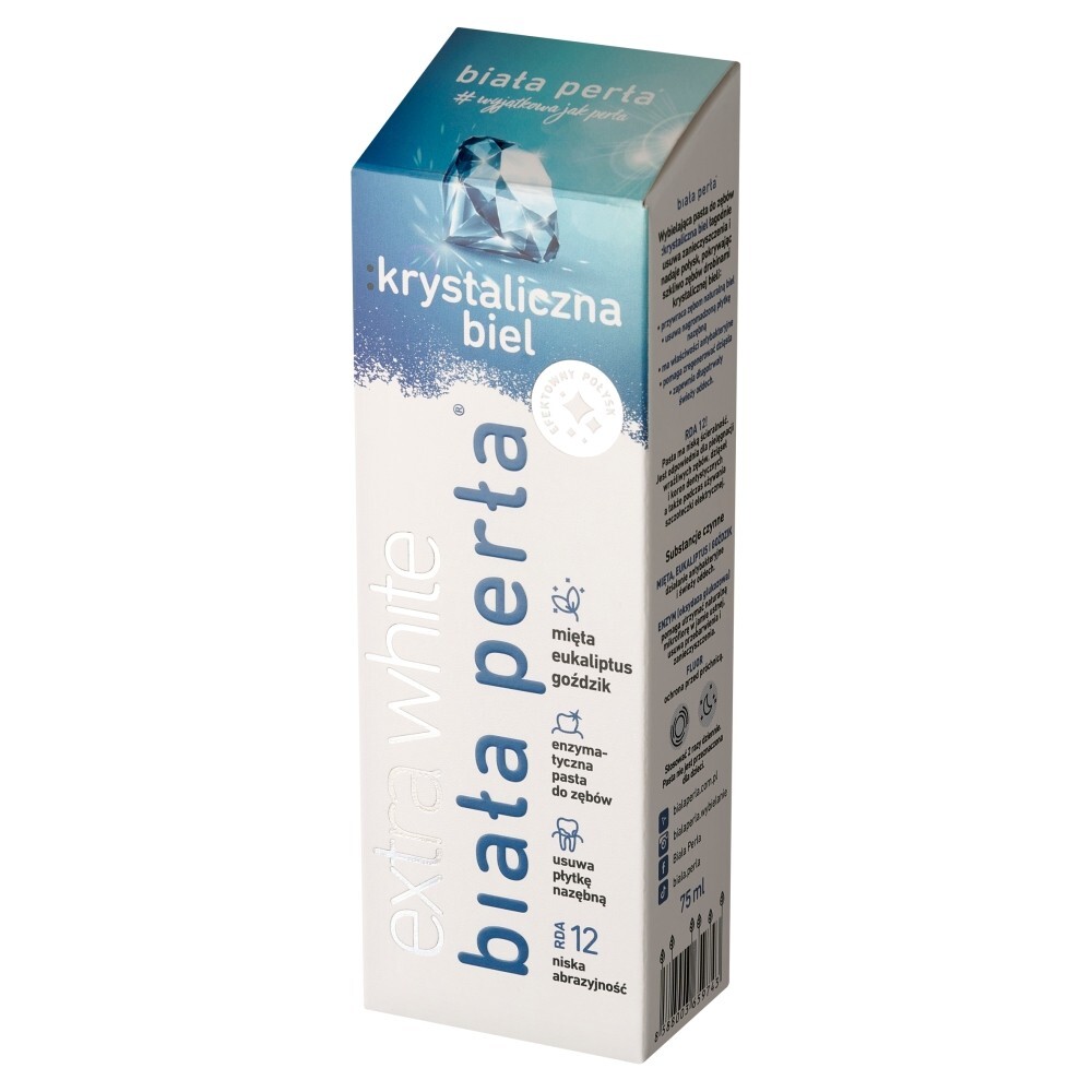 Biała Perła Wybielająca pasta do zębów krystaliczna biel 75 ml