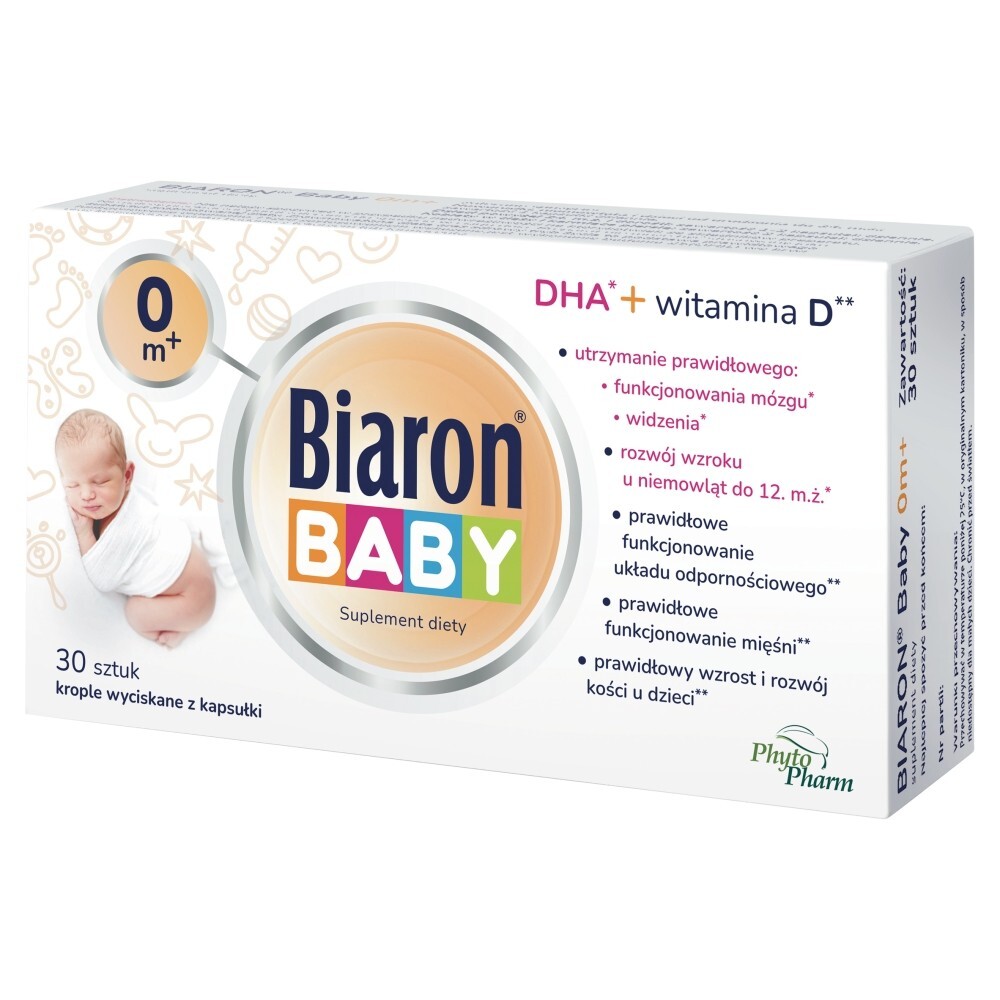 Biaron Baby Suplement diety krople 30 sztuk