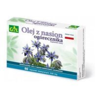 Biogal, kapsułki z olejkiem z nasion ogórecznika, 60 kapsułek