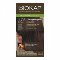Biokap Nutricolor Delicato, farba do włosów, 4.05 czekoladowy kasztan,140 ml