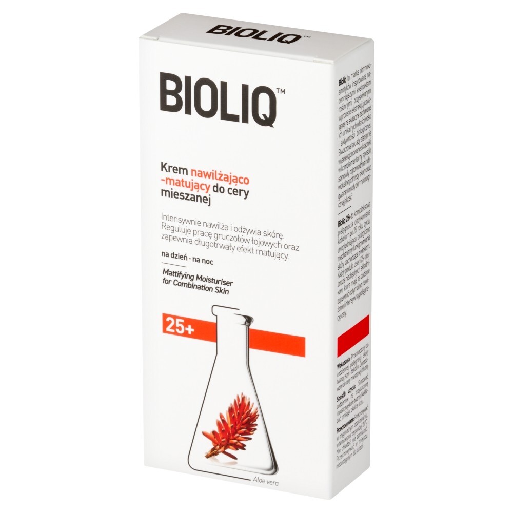 Bioliq 25+, krem nawilżająco-matujący do cery mieszanej, 50 ml