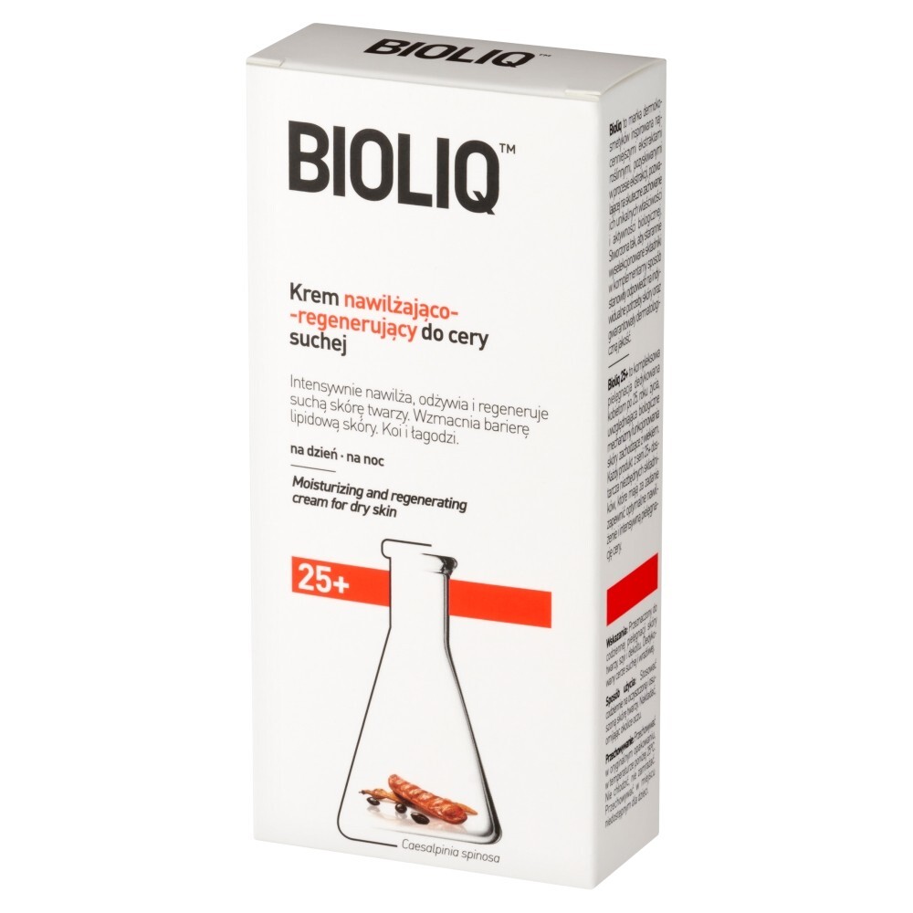Bioliq 25+, krem nawilżająco-regenerujący do cery suchej, 50 ml