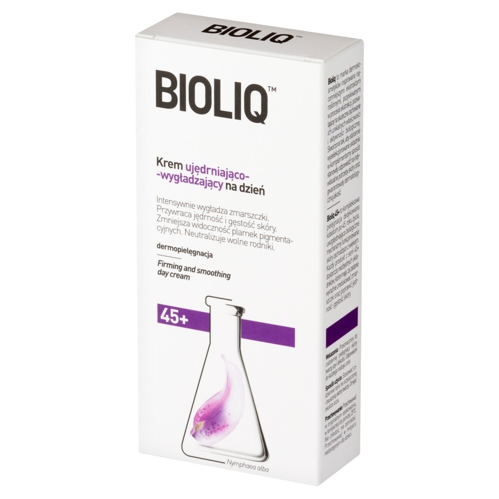 Bioliq 45+, krem ujędrniająco-wygładzający na dzień, 50 ml