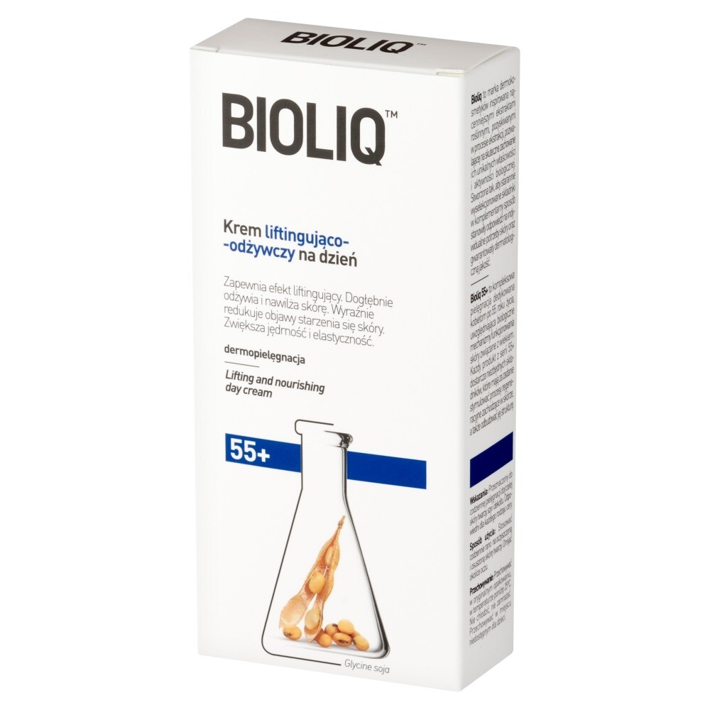 Bioliq 55+, krem liftingująco-odżywczy na dzień, 50 ml