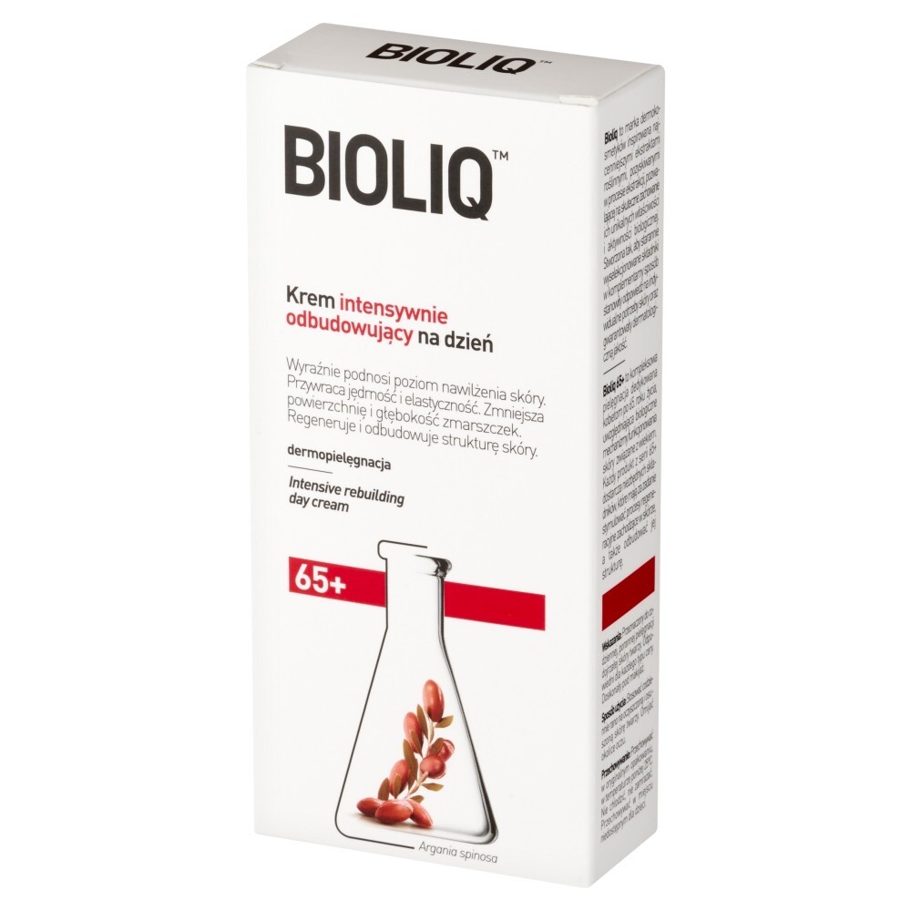 Bioliq 65+, krem intensywnie odbudowujący na dzień, 50 ml