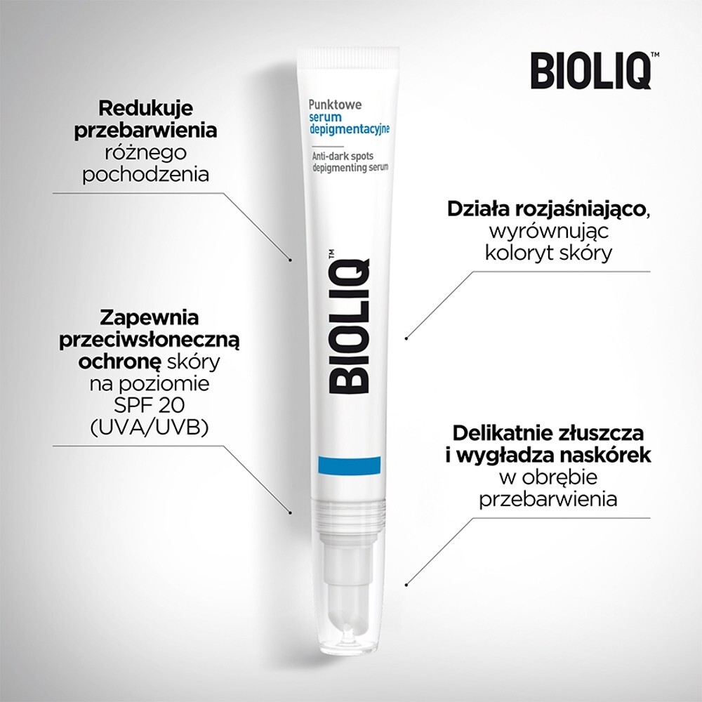 Bioliq Dermo, punktowe serum depigmentacyjne, 10 ml