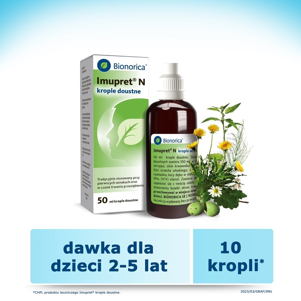 Bionorica Imupret N Krople doustne 50 ml
