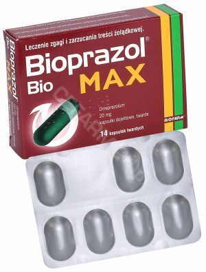 Bioprazol Bio Max 20 mg x 14 kaps.