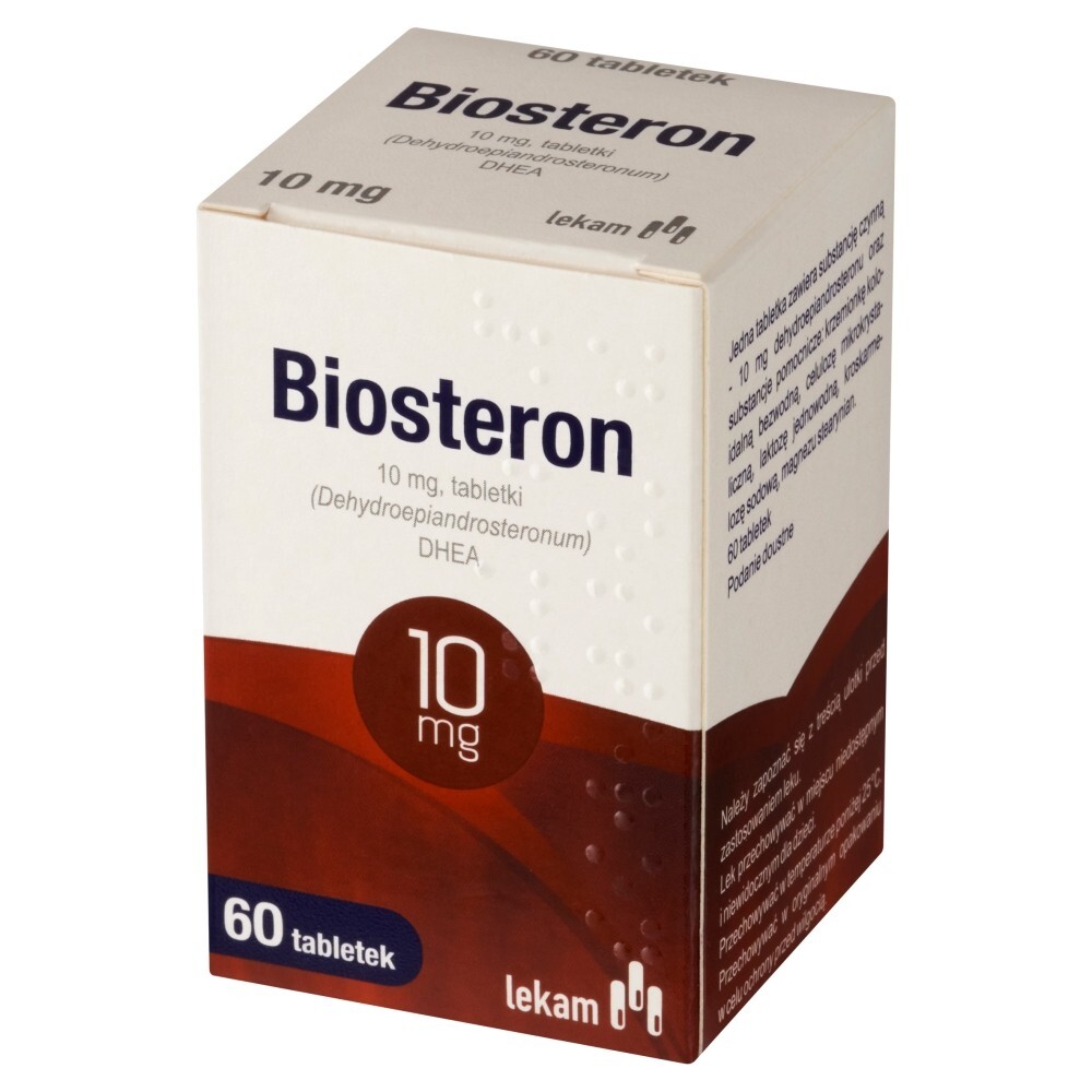 Biosteron, 10 mg, tabletki, 60 tabletek